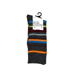 Sock Paper Scissors Men’s Novelty Crew Socks